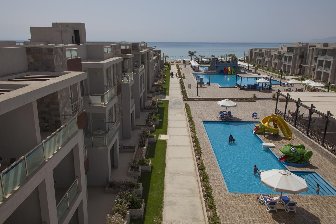 Elite Residence Aqua Park Ain Sukhna Exteriör bild
