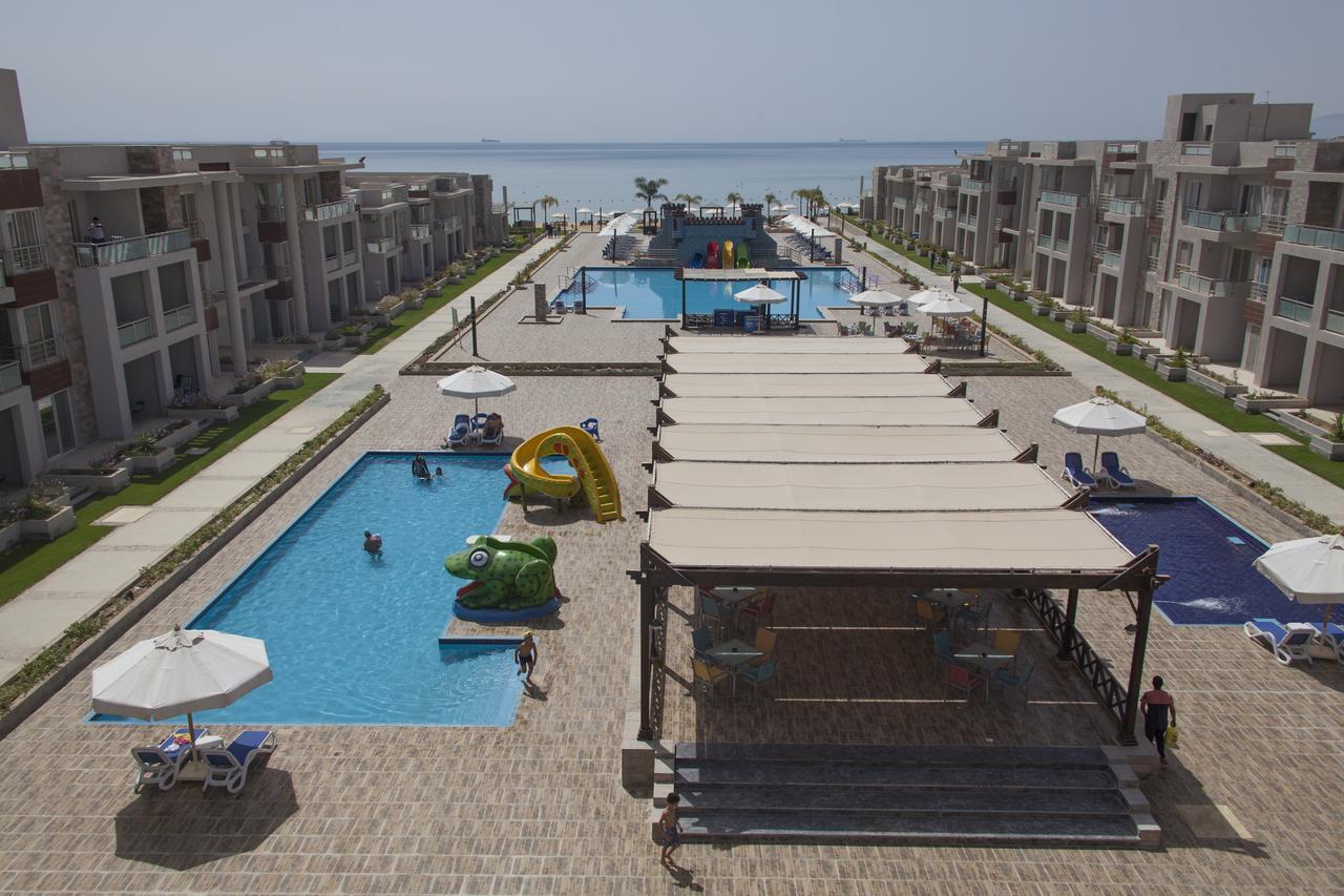 Elite Residence Aqua Park Ain Sukhna Exteriör bild